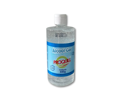 ÁLCOOL GEL ANTISSÉPTICO PROQUILL C/ 440 GR/ 500 ML
