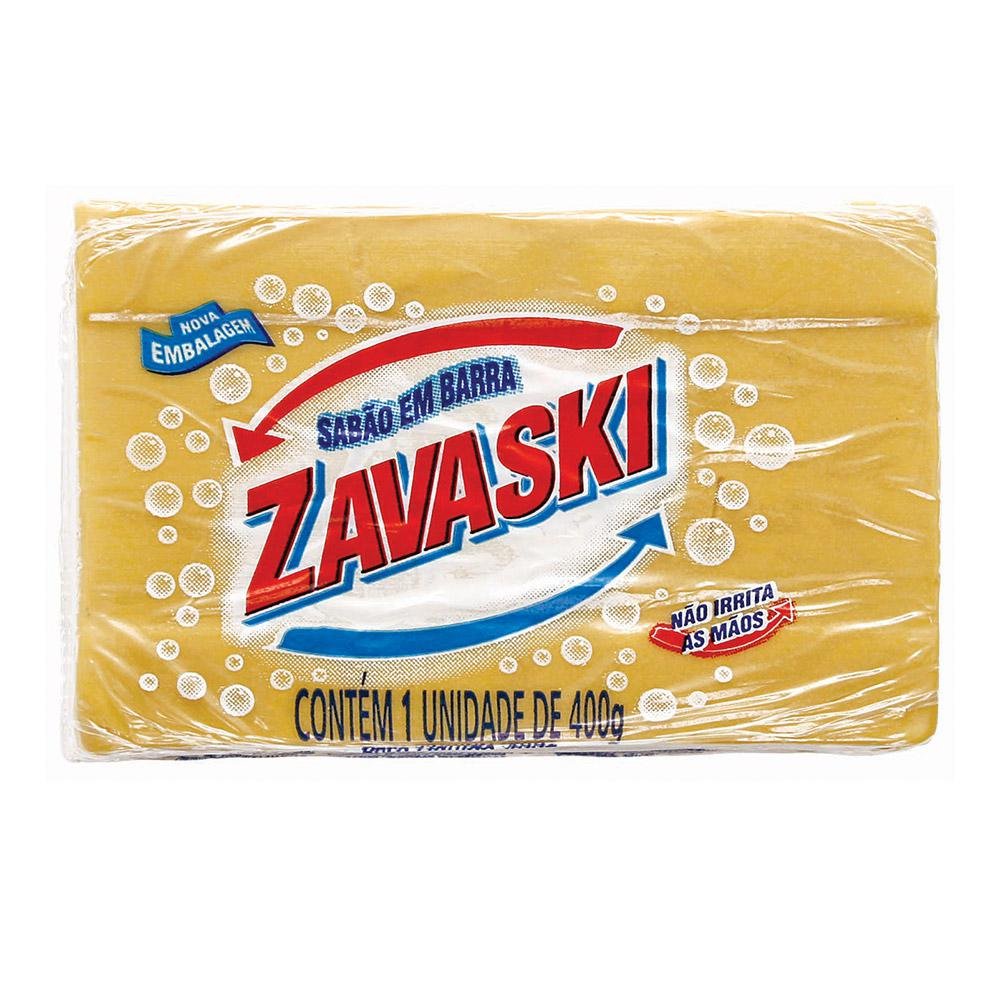 SABÃO TRADICIONAL C/ 400 GR ZAVASKI